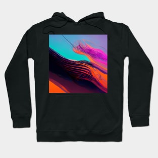 Vibrant Lines #3 Hoodie